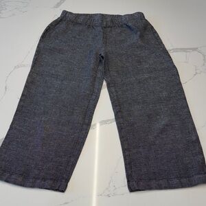 Eileen Fisher linen pants with elastic waist